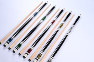 Gậy bi-a/taco gỗ Maple Canada nhiều màu sắc, thiết kế kim cương cao cấp, chất lượng kinh tế, chia đôi 1/2, 13mm, 57 inch, đang bán - Product Image 2