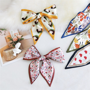 Nuova Sciarpa in Poliestere Stile Coreano con Nastri a Cuore Appuntiti, Lunga e Stretta, Multifunzionale, Versatile e Decorativa per Donne - Product Image 3