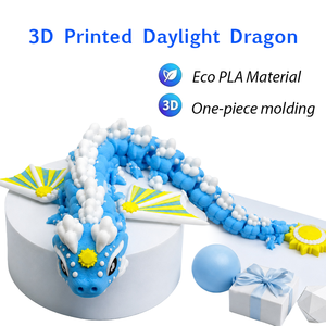 Dragón Impreso en 3D, Figura de Dragón con Articulaciones Móviles, Juguete para Niños, Adorno, Set en Oferta - Product Image 2