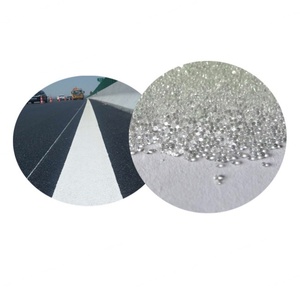 Micro-billes de verre rétroréfléchissantes haute luminosité pour la sécurité routière, pour peinture thermoplastique de marquage routier - Product Image 1