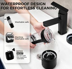Licuadora Portátil Eléctrica de 24oz, Licuadora de Viaje para Batidos y Smoothies, Recargable por USB, Tritura Hielo Fácilmente - Product Image 4