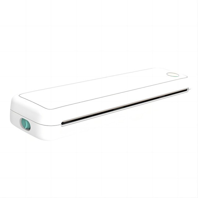 Portable Printer Wireless for Travel, BT Thermal Printer Support 8.5" X 11" US Letter & A4 Thermal Paper, Inkless Printer