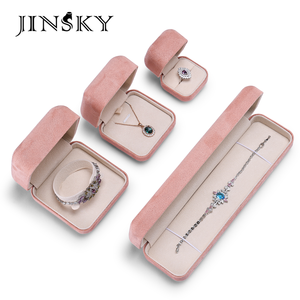 Velvet Jewelry Box Multi Size Colorful <b>Ring</b> <b>Necklace</b> Bracelet Bangle Bead Storage Box For Jewelry Display - Product Image 2