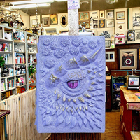Cuaderno de Tapa Dura con Encuadernación Térmica A5, Diseño de Dragón de un Solo Ojo en Relieve 3D, Ideal para Regalos Navideños, BTG-29, Venta al Por Mayor