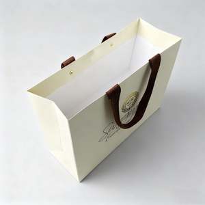 Eco-friendly Luxury Kraft Paper Bag <b>Cheap</b> Custom Logo for Cosmetics Clothing Promotion and Gift Durable Paper Bag - Product Image 2