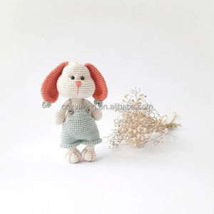 Joli <span class=keywords><strong>lapin</strong></span> <span class=keywords><strong>au</strong></span> <span class=keywords><strong>Crochet</strong></span> avec un ensemble de hochets de <span class=keywords><strong>lapin</strong></span> <span class=keywords><strong>au</strong></span> <span class=keywords><strong>Crochet</strong></span> jouets mignons jouets pour chiens personnalisés <span class=keywords><strong>grande</strong></span> <span class=keywords><strong>oreille</strong></span> chien enfants hochets - Product Image 5