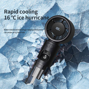 360 °   Ventilador de Mano Recargable USB con Humidificación Silenciosa para Exteriores y Múltiples Protecciones de Seguridad - Product Image 5