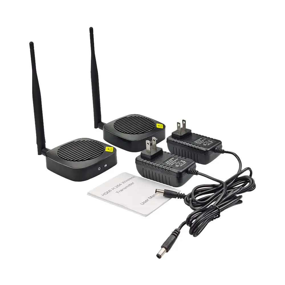 Video H.264 Hd Hdmi Wifi Extender 50m Wireless Hdmi Extender Transmitter And Receiver 1080P @ 60HZ one to many