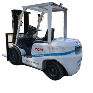Chariot élévateur TCM FD30 Diesel de 3 tonnes d'occasion Modèle japonais en bon état avec composants centraux Moteur de boîte de vitesses à vendre - Product Image 1