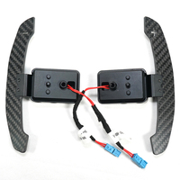   Palettes de changement de vitesse magnétiques en fibre de carbone POPULAR noires et bleues pour BMW Série 1-7 M X