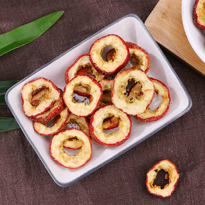 Китайский ведущий поставщик срезов боярышника: сушеный боярышник пищевого качества, китайские сушеные фрукты, срезы боярышника для закусок и чая - Product Image 4