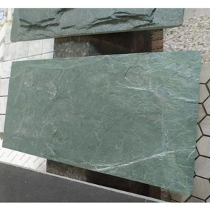Pierre d'ardoise verte naturelle, tuiles de toiture pour maison auto-construite, <span class=keywords><strong>prix</strong></span> de gros - Product Image 1