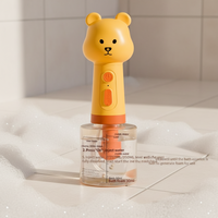 Générateur de mousse pour animaux de compagnie Bear Pet, pour chiens et chats, activation de la mousse à une touche, faible bruit, rechargeable, pour le toilettage et la salle de bain