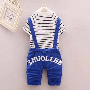 Ensembles de vêtements pour bébé garçon avec motif panda adorable d'été - Product Image 5