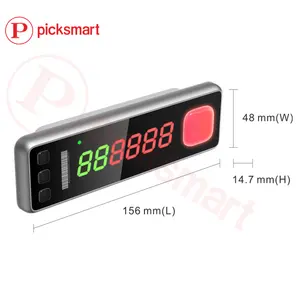 6-digits Wireless Pick To Light System Warehouse Assorting System Put/Pick By Light Electronic Label ESL Light Up Demo Kit