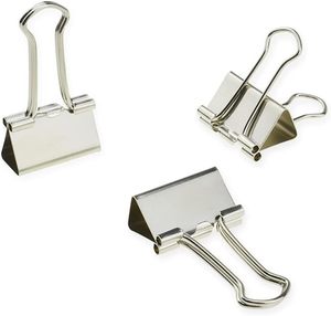 Hot bán bạc kim loại chất kết dính Clips cho các trường học, văn phòng sử dụng - Product Image 2