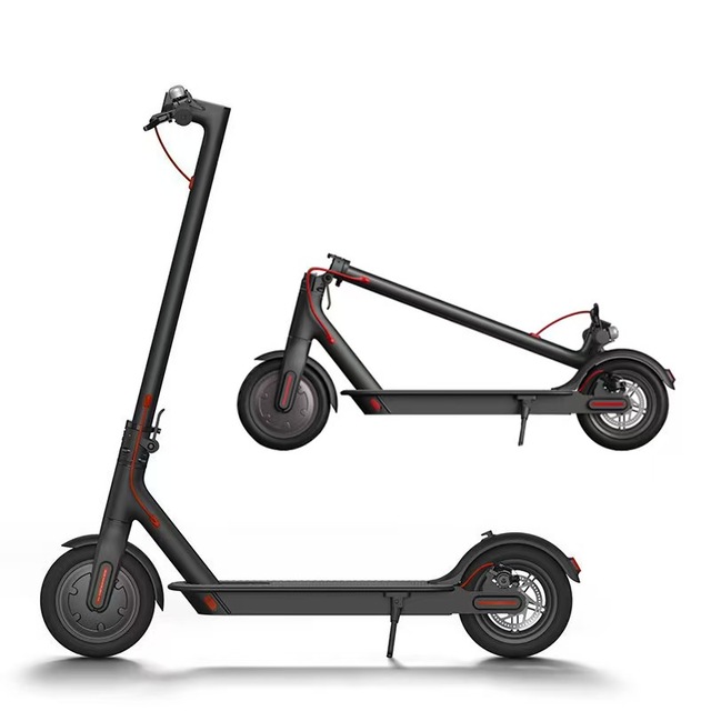 Wholesale 200W Electric Scooter 8 Inch Foldable Aluminum Alloy Mobility E-Scooter 36V Lithium for Adults' Kick Scooters