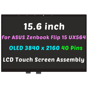 Écran tactile OLED LCD <span class=keywords><strong>15</strong></span>,6 pouces pour <span class=keywords><strong>ASUS</strong></span> <span class=keywords><strong>Zenbook</strong></span> <span class=keywords><strong>Flip</strong></span> UX564EH UX564EI Business - Product Image 1