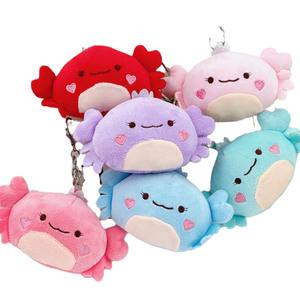 Llavero de Peluche 3D con Forma de Cangrejo, Mini Juguete de Peluche Suave de Animal Marino, Colgante para Bolso, Accesorio para Llavero - Product Image 2