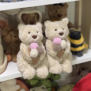 Jc Spot Goods English Muffin Colgante Decorativo Edición Limitada Nueva <span class=keywords><strong>York</strong></span>, Peluche <span class=keywords><strong>de</strong></span> Ganso, Peluche <span class=keywords><strong>de</strong></span> Oso y Peluche <span class=keywords><strong>de</strong></span> Helado - Product Image 1