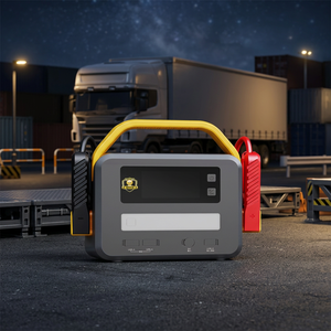 Arrancador <span class=keywords><strong>de</strong></span> Emergencia para Coche y Camión con Carga Rápida PD <span class=keywords><strong>de</strong></span> 45W, Banco <span class=keywords><strong>de</strong></span> Energía <span class=keywords><strong>de</strong></span> Emergencia para Camión, 12V 24V, Alta Potencia, Arrancador Universal para Coche - Product Image 1