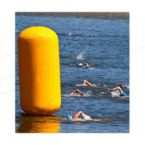 Tube flottant gonflable en vinyle/PVC étanche pour l'extérieur, jaune, pour piscine/<span class=keywords><strong>mer</strong></span>/parc aquatique - Marque IFUN - Product Image 2