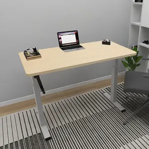 Çalışma yüksek kalite ayakta manuel masa bacak son popüler sağlıklı el krank Sit standı bilgisayar ayarlanabilir yükseklik ofis masaları
