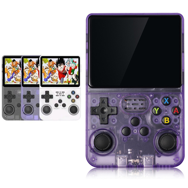 Original R36S Handheld Dual 3D Joysticks Video Gamepad Game Console with 128GB 64GB Memory 15,000+ 40,000+ Arcade Classic Games