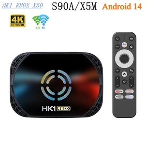 Nuevo TV Box Premium HK1RBOX X50 2026, Chip S905X5M, Android 14, 4GB+64GB, Red Gigabit, TV Box 4K HD - Product Image 1