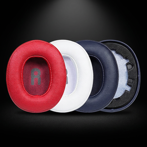 Almohadillas de cuero proteico para auriculares JBL Tune 700BT NC 750BT NC, almohadillas de espuma viscoelástica, almohadillas de repuesto para los oídos, reducción de ruido - Product Image 1
