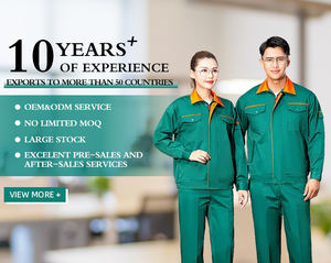 Combinaison de vêtements de travail de sécurité disponible ignifuge antistatique avec uniforme de bande réfléchissante hommes et femmes vêtements de Protection du travail - Product Image 3