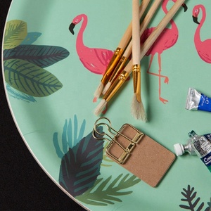 ถาดไม้วีเนียร์พิมพ์ลายสำหรับเทศกาลคริสต์มาสและวันขอบคุณพระเจ้า - Product Image 4