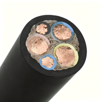 Câble d'alimentation flexible isolé EPR professionnel YZ 450/750V, fil de cuivre multiconducteur, IP44, résistant à l'huile, pour chantiers de construction