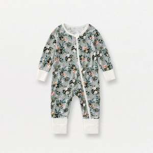 OEM Newborn Romper Boy and Girl <b>Button</b> Design Jumpsuit <b>Baby</b> Clothing Custom <b>Baby</b> Clothes Cute Print Infant Bodysuit Kid Onesie - Product Image 2