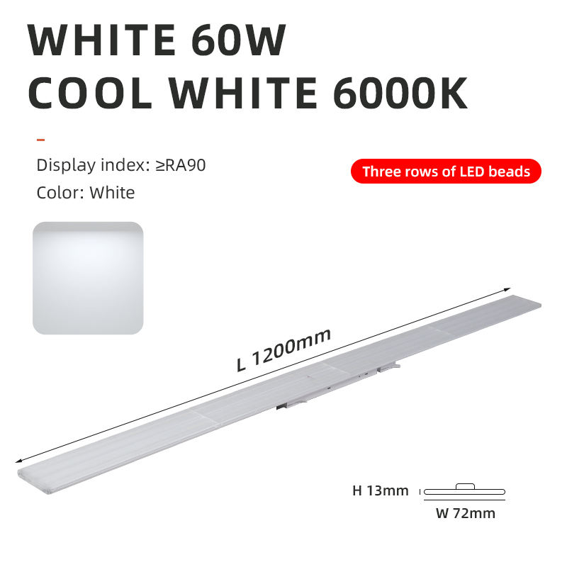 L1200mm/60W/6000k