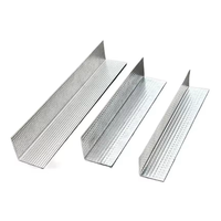 Gypse Métal Acier Léger Galvanisé Angles de Mur Coin Perle Plafond Canal Cadre Système Facile Installer Bon Marché Cloison Sèche
