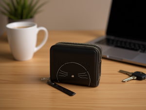 Women's Double Zip <b>Wallet</b> <b>Small</b> Pu Material Cartoon Pattern Daily Use - Product Image 2