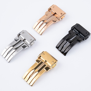 Logo personalizzato testa in metallo a rilascio rapido compatibile con Hublot originale Hblot <span class=keywords><strong>Big</strong></span> <span class=keywords><strong>bang</strong></span> 441 Fluororubber cinturino orologio 26*18mm - Product Image 4