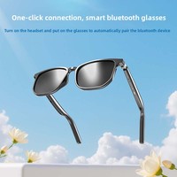 Gafas Inteligentes Fotocromáticas con IA, Asistente de Voz, Navegación, Control Táctil, Marco de PC, Llamadas Manos Libres, Música, Batería Grande de 200 mAh