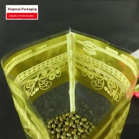 Sac en film polyester transparent auto-scellant pour aliments, déodorant, petit format, refermable