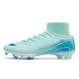 Chaussures <span class=keywords><strong>de</strong></span> football à crampons hauts, vente chaude, pour étudiants, enfants, adultes, lacets, chaussures <span class=keywords><strong>de</strong></span> football, respirantes, <span class=keywords><strong>en</strong></span> maille, crampons longs - Product Image 1