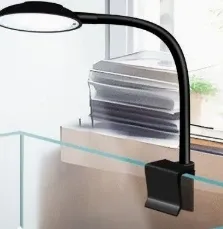 מנורת אקווריום מיני מפלסטיק 7W ניתנת לעמעום עם נורות LED לבנות/אדומות/כחולות/ירוקות לאקווריומים בנפח 1-3 גלון - Product Image 6