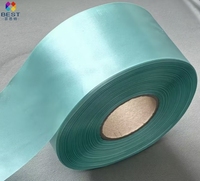 Ruban en satin de polyester 100 mm (4 pouces) de large, simple face, pour écharpe de remise de diplôme