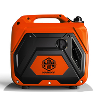 Generador Inverter Súper Silencioso de 2000W, 1.8kW Máx., Motor de Gasolina de 4 Tiempos Digital, para Bricolaje, Renovación del Hogar, Herramientas de Taller HN2000IN