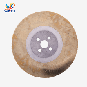 Disque <span class=keywords><strong>de</strong></span> <span class=keywords><strong>scie</strong></span> <span class=keywords><strong>circulaire</strong></span> industriel en HSS au tungstène avec finition blanche, procédé <span class=keywords><strong>de</strong></span> pressage à chaud, outil en acier rapide - Product Image 5