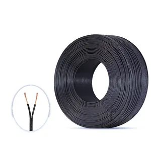 High Quality 22Awg 2468 Black 2 Wire Cable Usb Audio Wire Cable Rolls