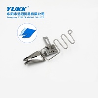 Accessoires pour machine à coudre industrielle DYLT-33, tirette de fermeture éclair en métal à tambour à bride, pour machine à coudre surjeteuse 757e