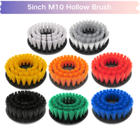 Brosses de nettoyage électriques de 5 pouces, brosse de détaillage automobile, brosse de lavage puissante, brosses de lavage de voiture, pour le nettoyage et le polissage de la voiture, de la cuisine et de la maison