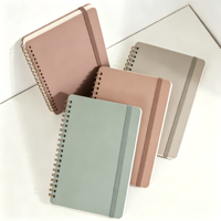 Cuadernos Minimalistas con Logotipo Impreso Personalizado, A5/A4/A6, Espiral, Tapa Dura, Bonitos Cuadernos Personalizados para la Escuela, Agenda Promocional