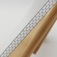 Panneau alvéolaire transparent pour serre, en polycarbonate, haute résistance, alvéolaire, pour éclairage naturel